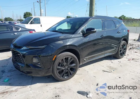 2021 Chevrolet Blazer Fwd Rs из США, поврежденный, VIN 3GNKBERS9MS586725